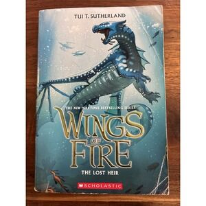 Lost Heir (Wings of Fire #2) by Tui T. Sutherland (2013, Trade Paperback)